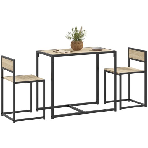 Industrial piece dining - industrial, 3-piece